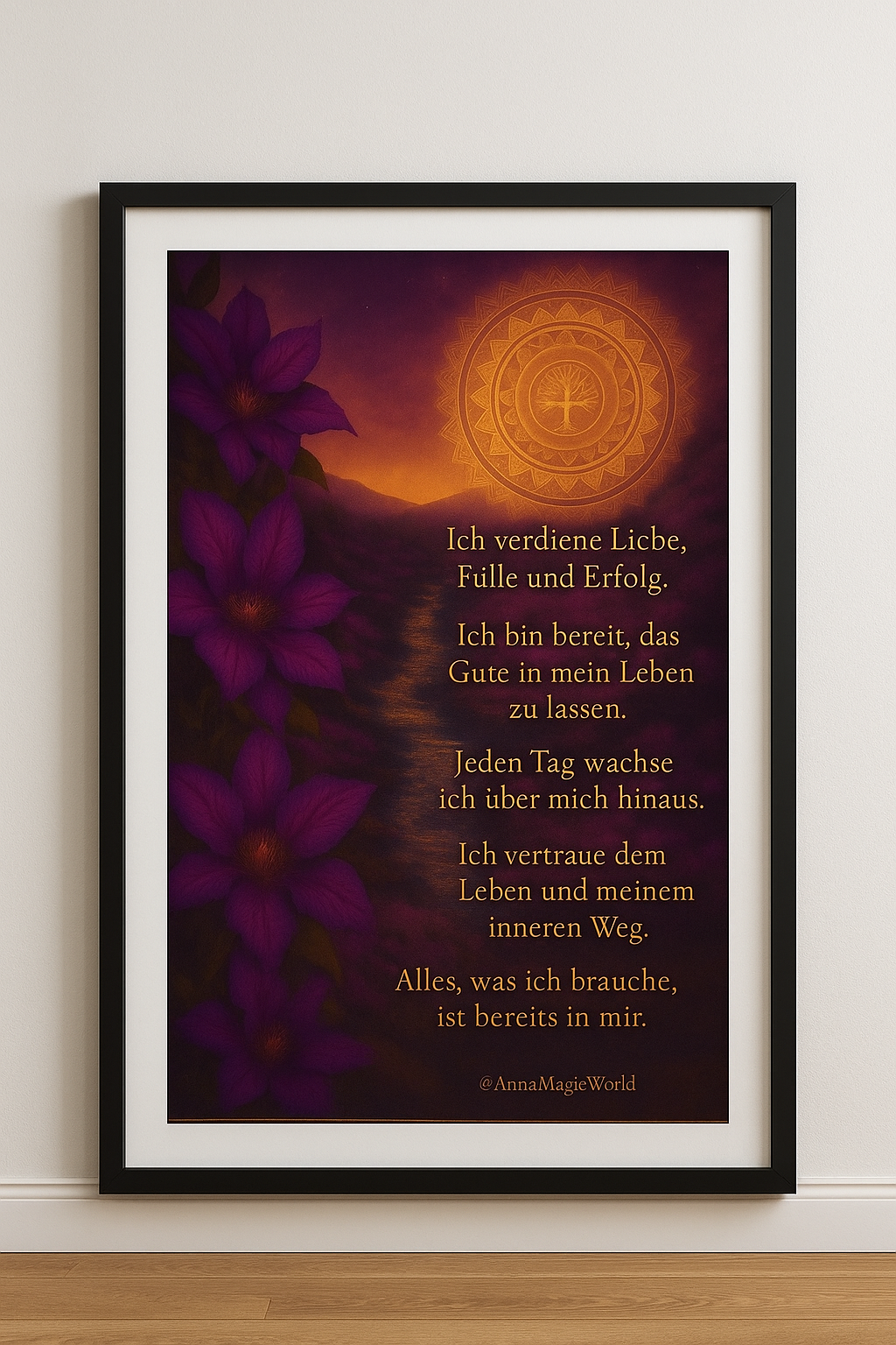 Affirmation & Spiritual Prints – Light Energy Series