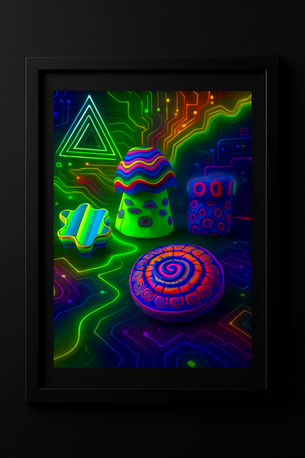 Fluorescent UV Art – Glow Botanical Luminescence – Bild 5