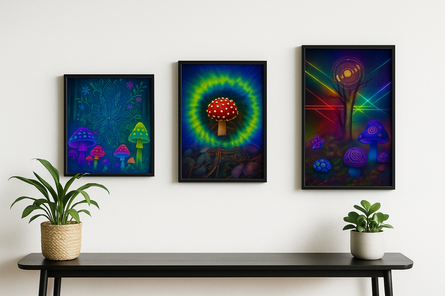 Fluorescent UV Art – Glow Botanical Luminescence – Bild 4