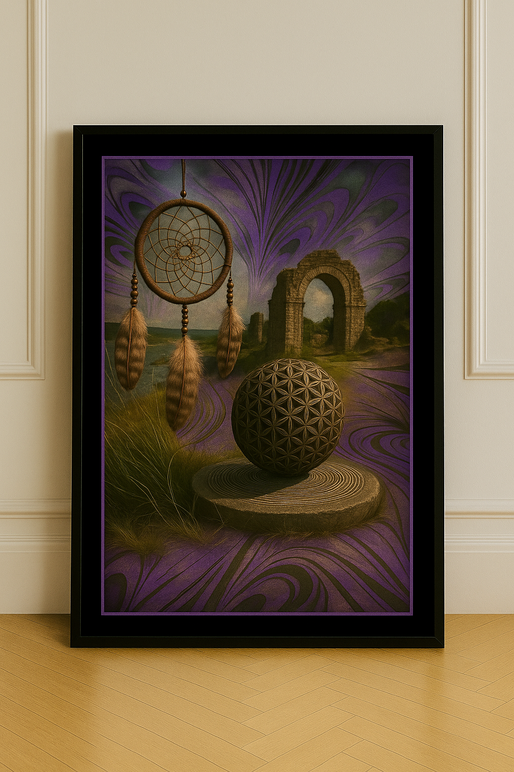 Visionary Sacred Geometry Art Print – Bild 2