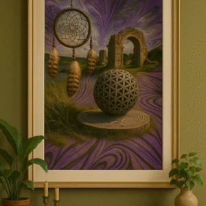 Visionary Sacred Geometry Art Print